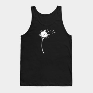 Covid 19 coronavirus dandelion Tank Top